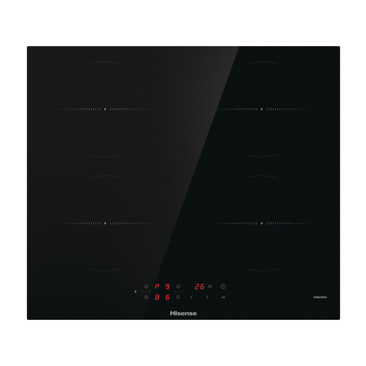 Piano Cottura A Induzione Hisense Hi6401Ch, 4 zone cottura, 59 cm x 52