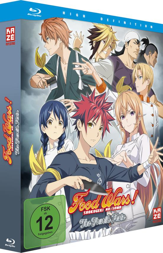 Blu-ray-Cover für Food Wars! Shokugeki No Soma.