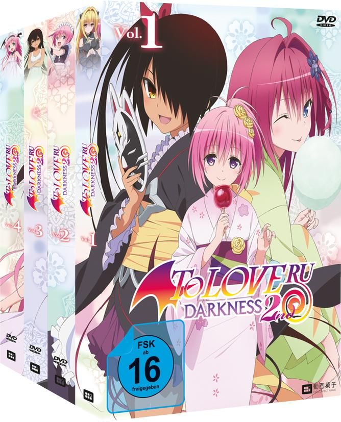 To Love DVD 2nd Bundle Gesamtausgabe - Ru - - Darkness Vol.1-4