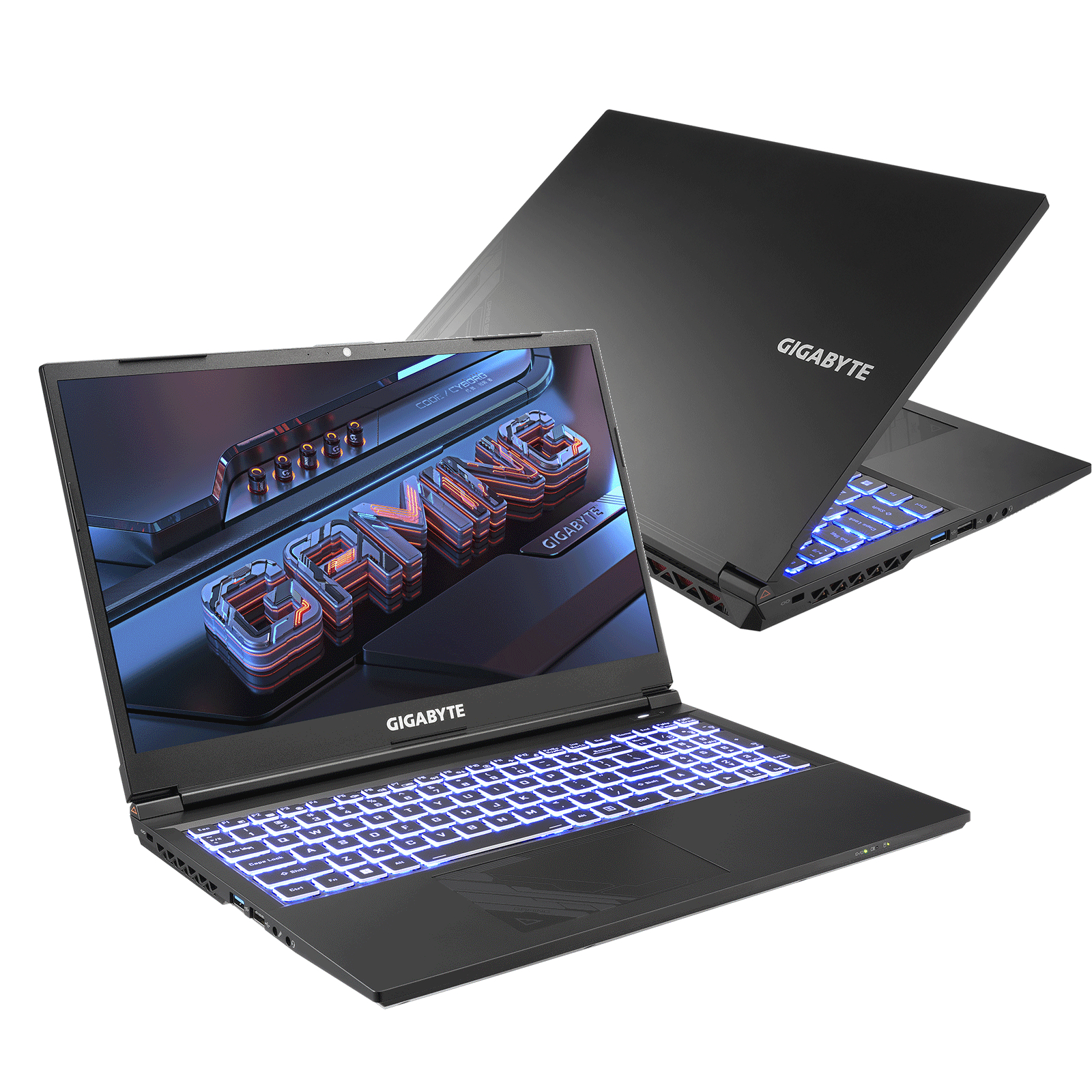 GIGABYTE G5 i5-13500H 15,6 Intel® Notebook, mit Prozessor, 16 RTX™ Schwarz GB Display, GB Betriebssystem Zoll 4050, NVIDIA, Kein GeForce RAM, 512 Gaming MF5-52DE353SD, SSD