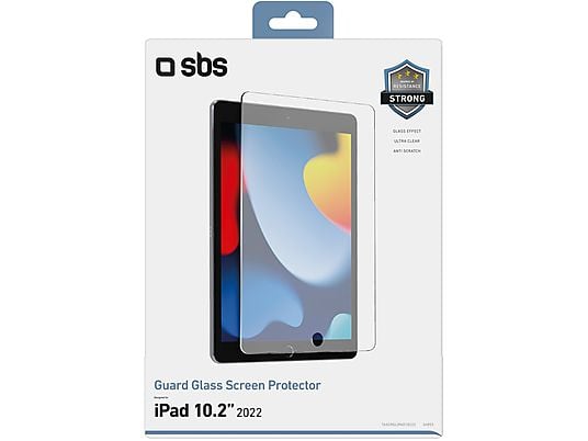 SBS Guard Glass Screen Protector iPad 10.9" 2022 - Protecteur d'écran (Transparent)