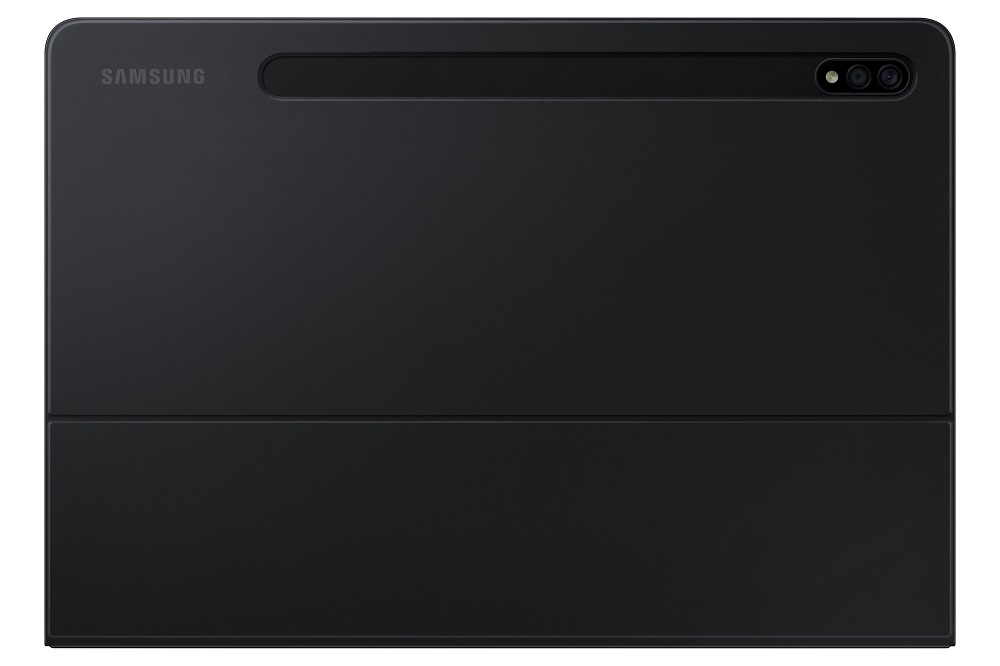 SAMSUNG Galaby Tab S7 / S8 Türkçe Klavyeli Tablet Kılıfı Siyah