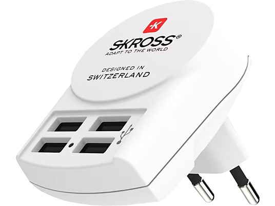 SKROSS 1.302422 - USB-Wandladegerät (Weiss)