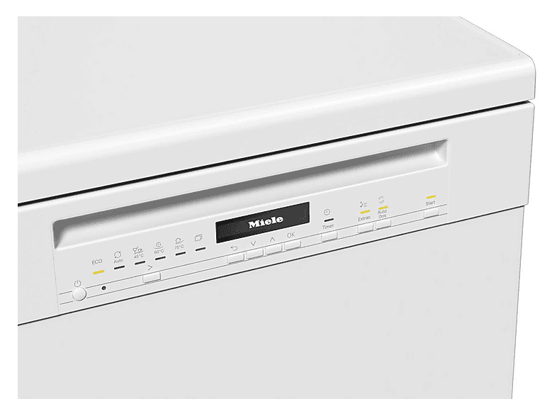 Lavavajillas - Miele G 7130 SC AutoDos, 14 Servicios, 8 Programas, Dosificación Automática, 59.8 cm, Blanco