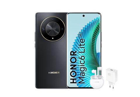 Móvil  Honor Magic6 Lite 5G, Midnight Black, 256GB, 8GB RAM, 6.78