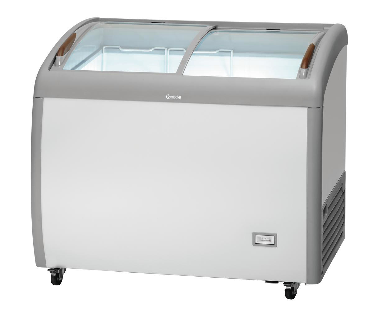 BARTSCHER 700932 300L Gewerbliche Eistruhe (300 l, F, 850 mm hoch}, Weiß)
