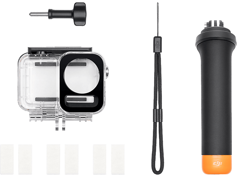 DJI Osmo Action - Tauch-Zubehörset (Schwarz/Transparent/Orange)