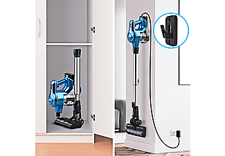 INSE S63 Cordless Vacuum Cleaner Şarjlı Dikey Süpürge Mavi_2