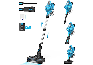 INSE S63 Cordless Vacuum Cleaner Şarjlı Dikey Süpürge Mavi_9