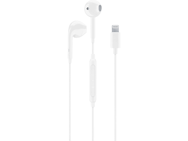 MUSIC SOUND Capsule Lightning - Kopfhörer (In-ear, Weiss)
