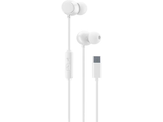 CELLULARLINE Cloud - Casques (In-ear, Blanc)