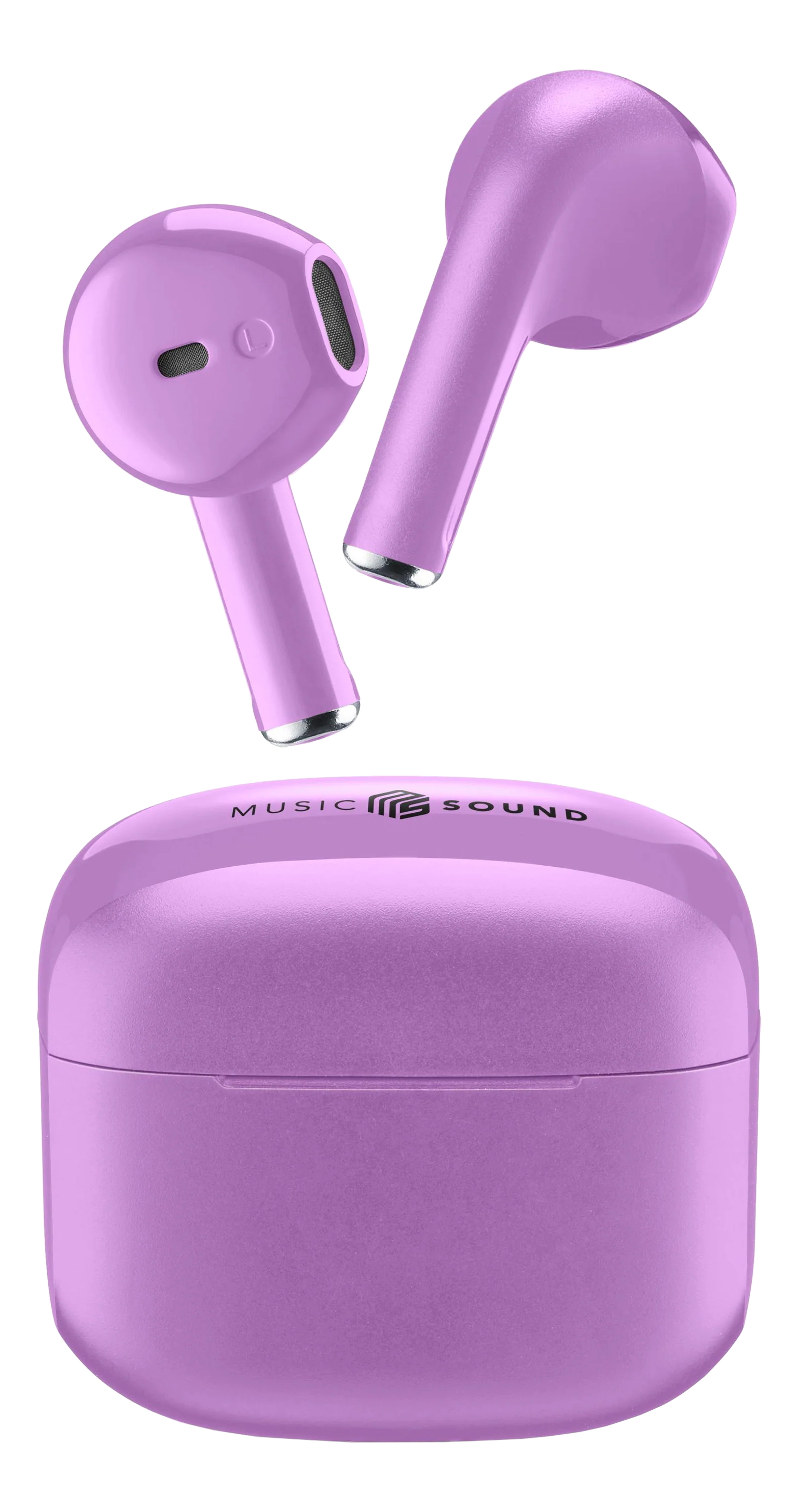 MUSIC SOUND SWAG Véritables écouteurs sans fil (In-ear, Mauve