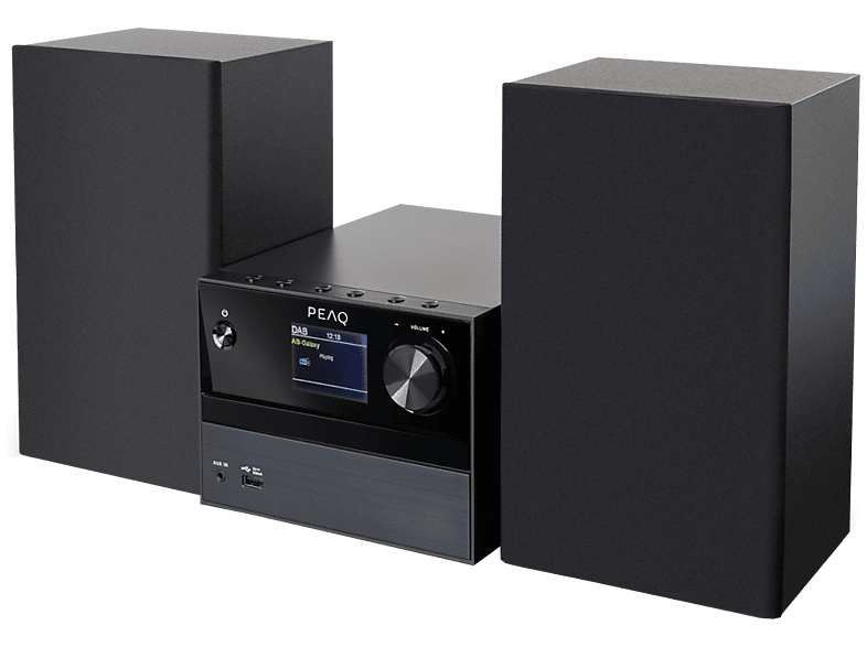 Peaq PMS 320-1 Micro-chaîne Hi-Fi Noir