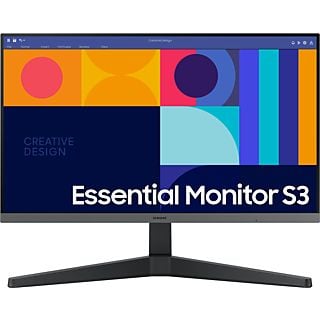 Monitor - Samsung Essential S3 LS24C330GAUXEN, 24", Full-HD, 4 ms, 100 Hz, AMD FreeSync, Negro