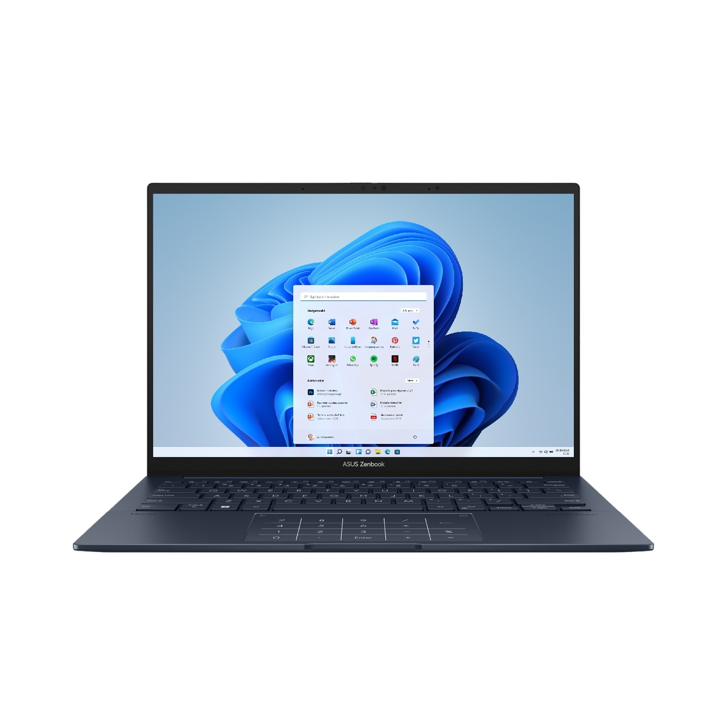 ASUS Zenbook 14 OLED UX3405MA-PP192W - 14 inch - Intel Core Ultra 7 - 16 GB - 1 TB