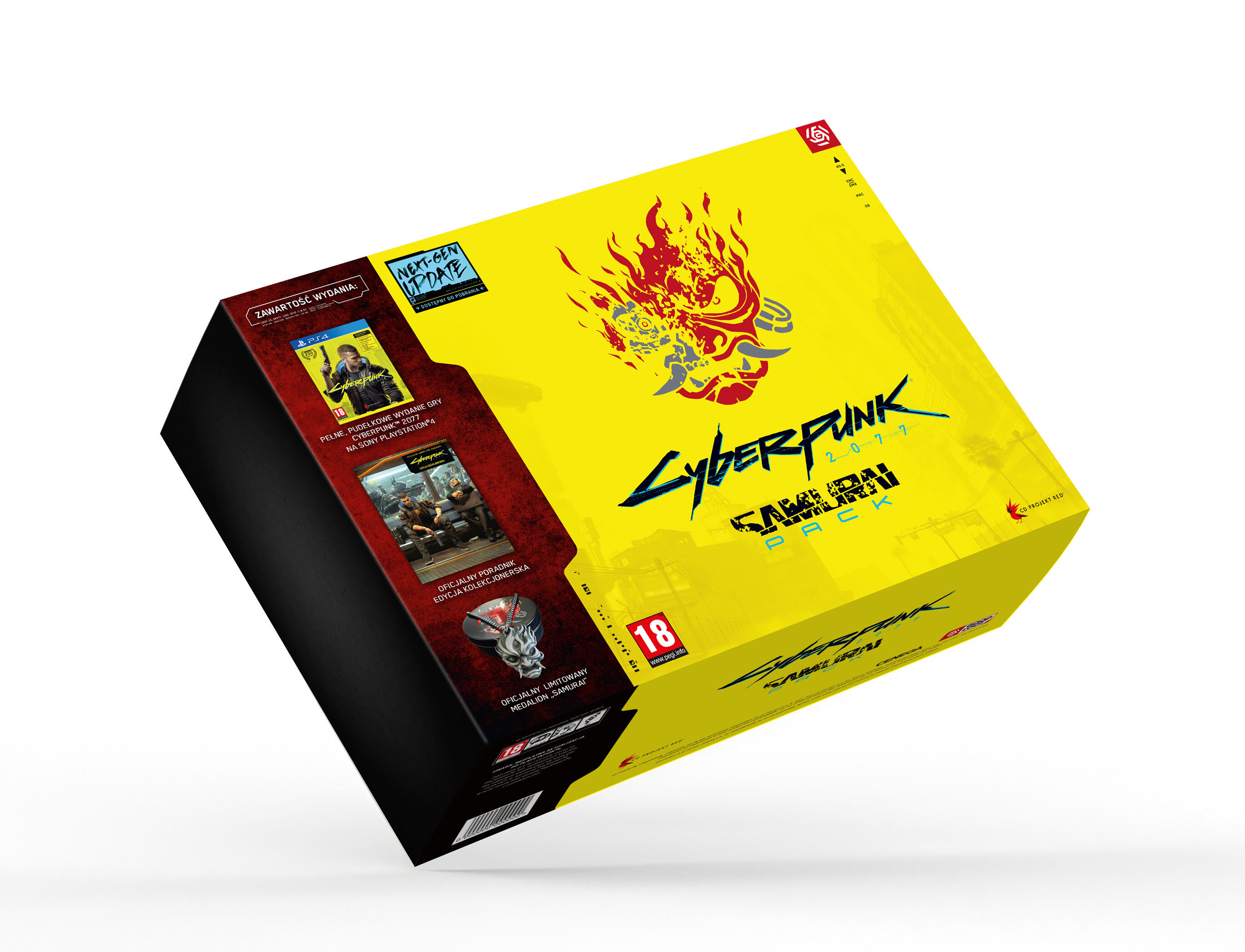 Zestaw Cyberpunk 2077 Samurai Good Loot Pack