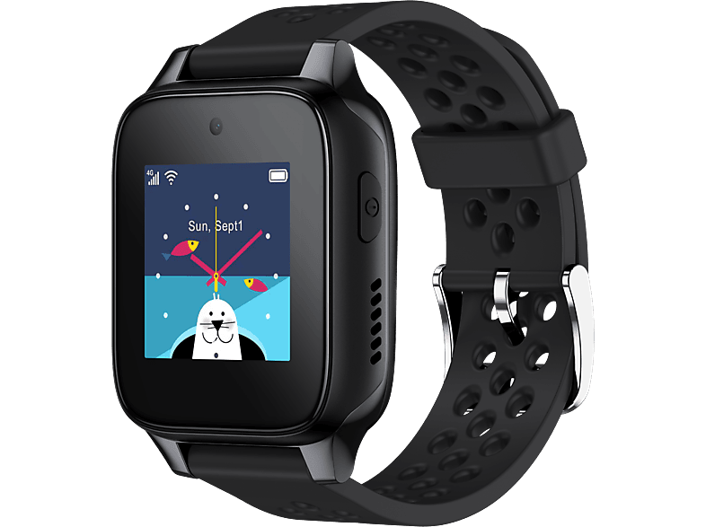 TCL Movetime Family Watch MT46X Akıllı Çocuk Saati Siyah Fiyat