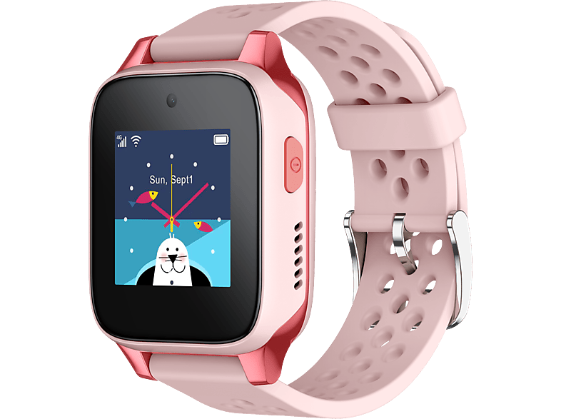 TCL Movetime Family Watch MT46X Akıllı Çocuk Saati Pembe_2