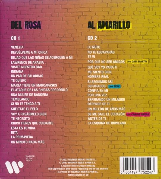 Hombres G - Del Rosa (CD) Al Amarillo 