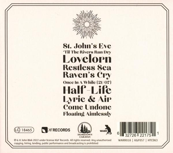 John Blek - Until The Rivers Run Dry  - (CD)