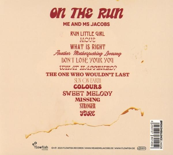 Me & Ms Jacobs - On The Run  - (CD)