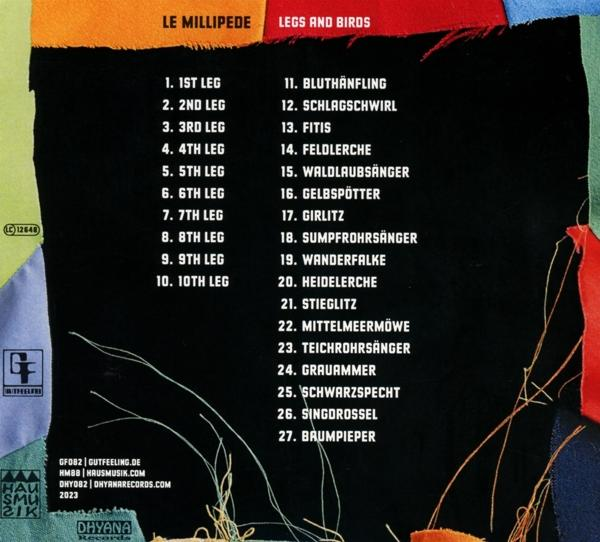 Le Millipede - Legs And Birds  - (CD)