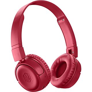 MUSIC SOUND Vibed - Casques Bluetooth (On-ear, Rouge)