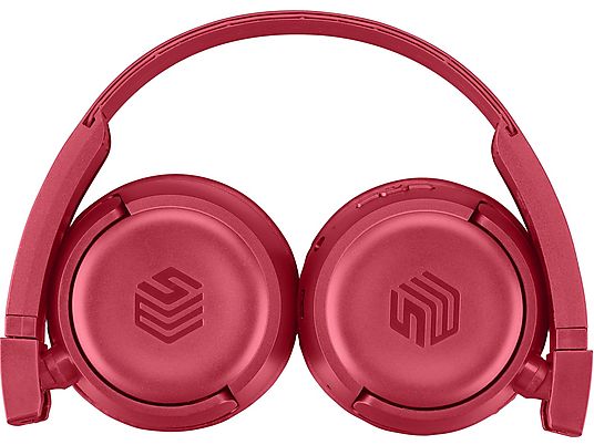 MUSIC SOUND Vibed - Casques Bluetooth (On-ear, Rouge)