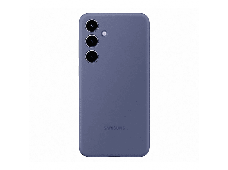 Samsung S24+ Silicone Case, Cover per Galaxy,Violet