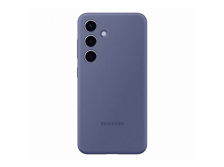 Samsung S24 Silicone Case, Cover per Galaxy,Viola