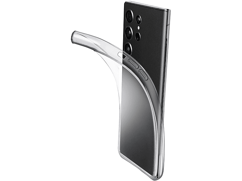 Cellularline Fine Cover per Galaxy S24 Ultra, Trasparente