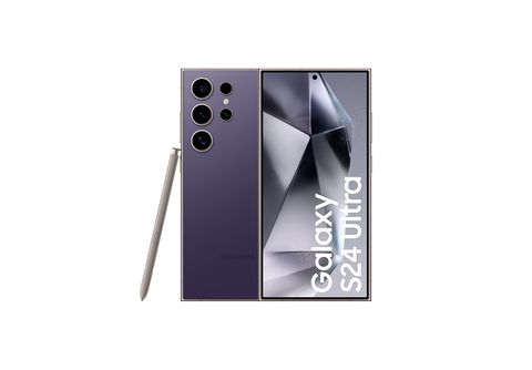 Móvil - Samsung Galaxy S24 Ultra, Titanium Violet, 512GB, 12GB RAM