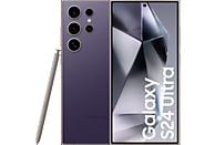 Móvil - Samsung Galaxy S24 Ultra, Titanium  Violet, 512GB, 12GB RAM, 6.8" QHD+, con IA, S Pen, Qualcomm Snapdragon 8, 5000mAh, Android 14