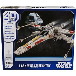 SPIN MASTERS Star Wars 4D Build: T-65 X-Wing Starfighter 3D-Puzzel Puzzel