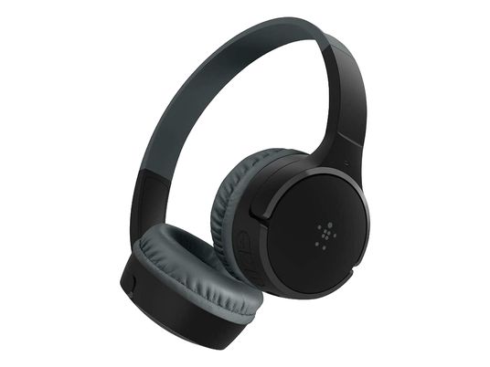 BELKIN SoundForm Mini - Bluetooth-Kinderkopfhörer (On-ear, Schwarz)