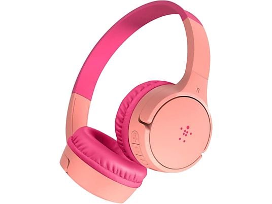 BELKIN SoundForm Mini - Casque Bluetooth pour enfants (On-ear, Rose)