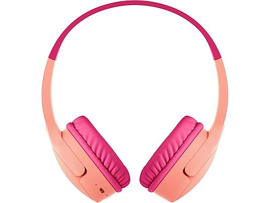 BELKIN SoundForm Mini - Casque Bluetooth pour enfants (On-ear, Rose)