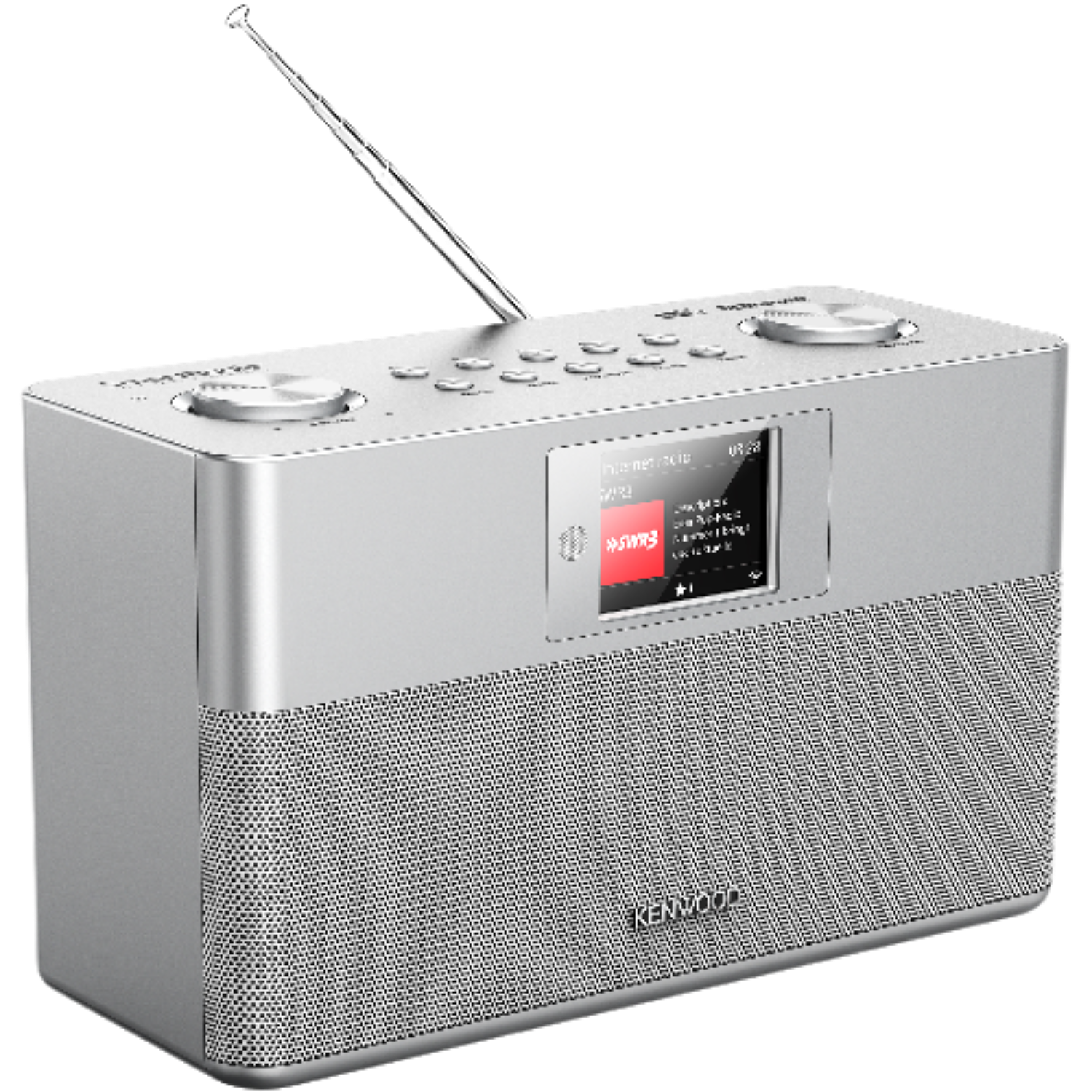 KENWOOD CR-ST100S-S DAB-radio Zilver
