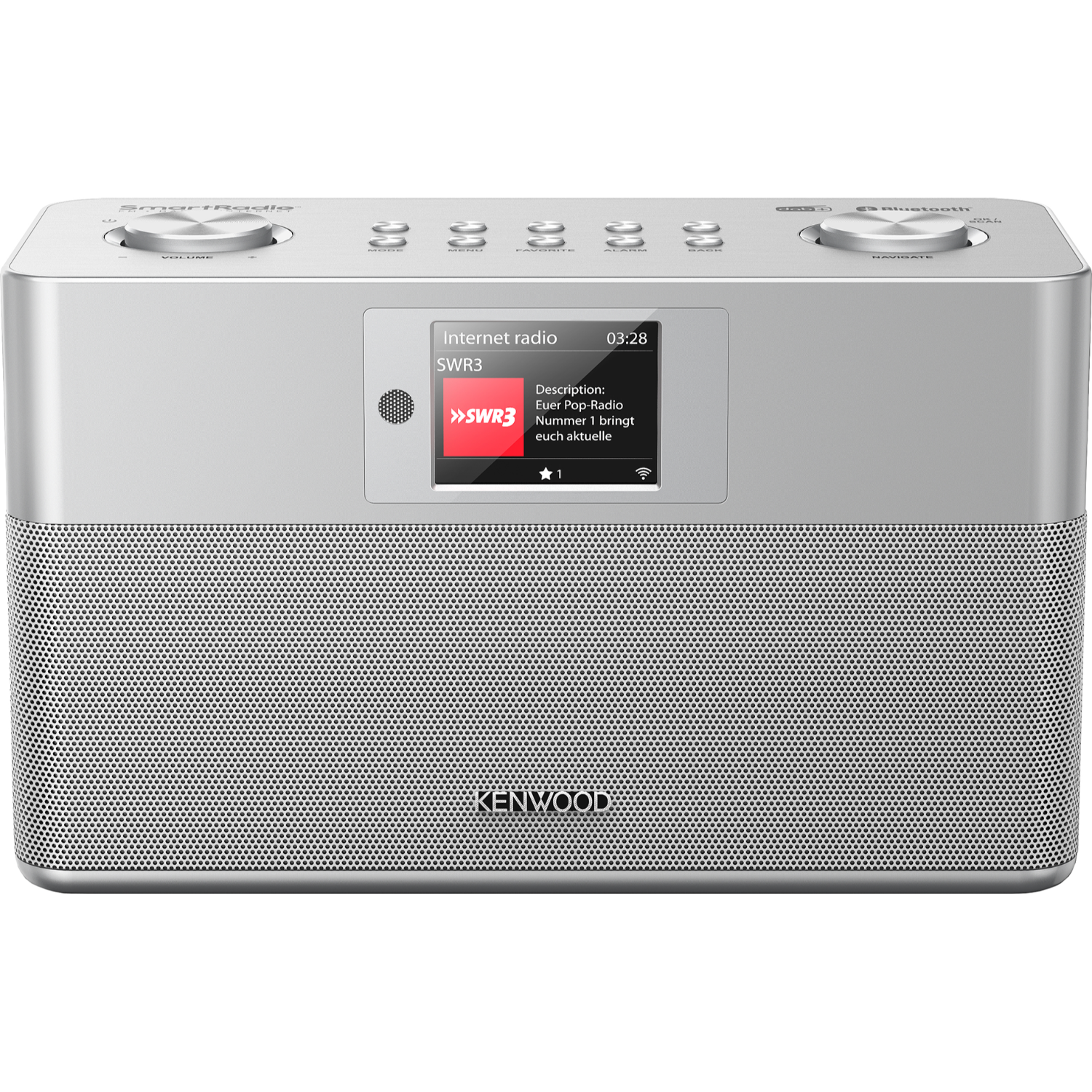 KENWOOD CR-ST100S-S DAB-radio Zilver