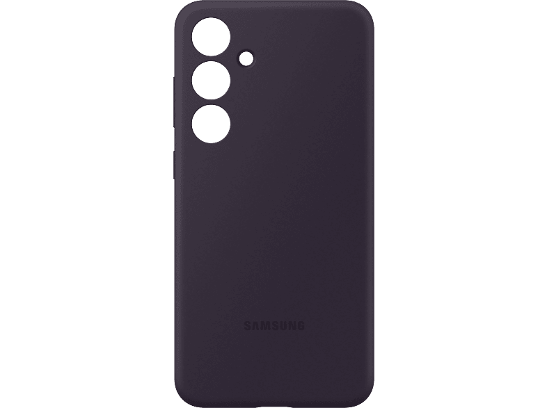 Samsung Silicone Case Backcover, für Samsung Galaxy S24+, Dark Violet; Handyhülle