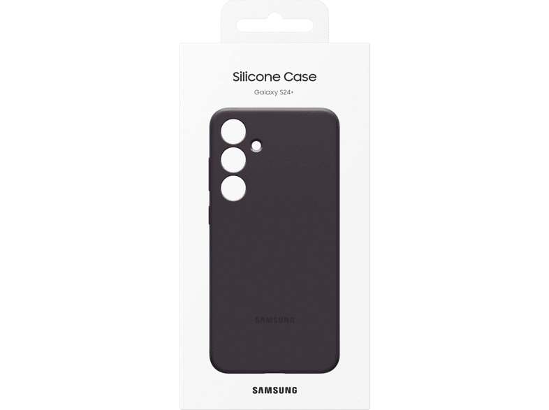 Samsung Silicone Case Backcover, für Samsung Galaxy S24+, Dark Violet; Handyhülle — Foto 5 von 5