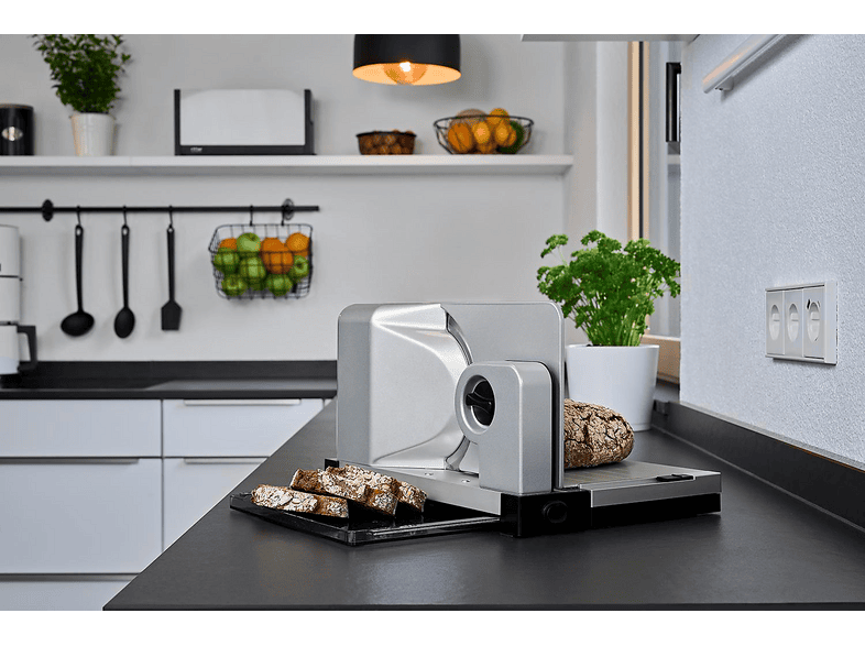 Ritter 521.003 Icaro 5 Elektrischer Allesschneider Silber — Foto 3 von 3