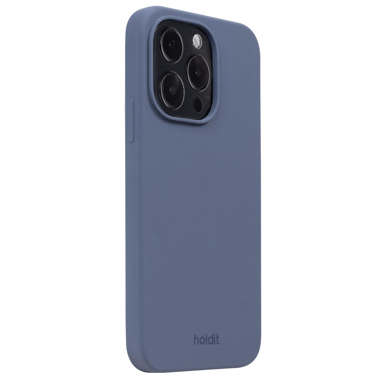 HOLDIT Silicone Case, Backcover, Apple, iPhone 14 Pro, Pacific Blue