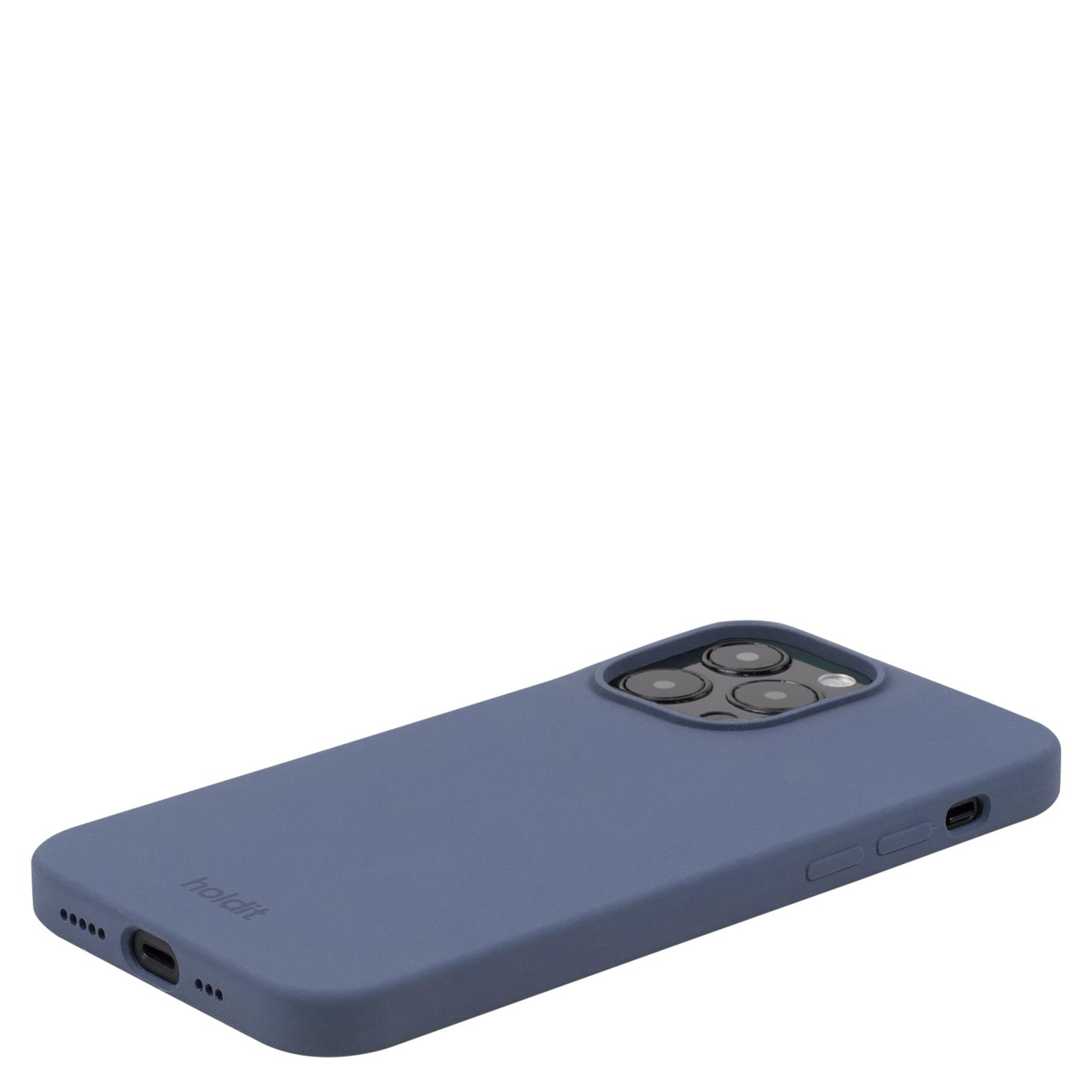 HOLDIT Silicone Case, Backcover, Apple, iPhone 14 Pro, Pacific Blue