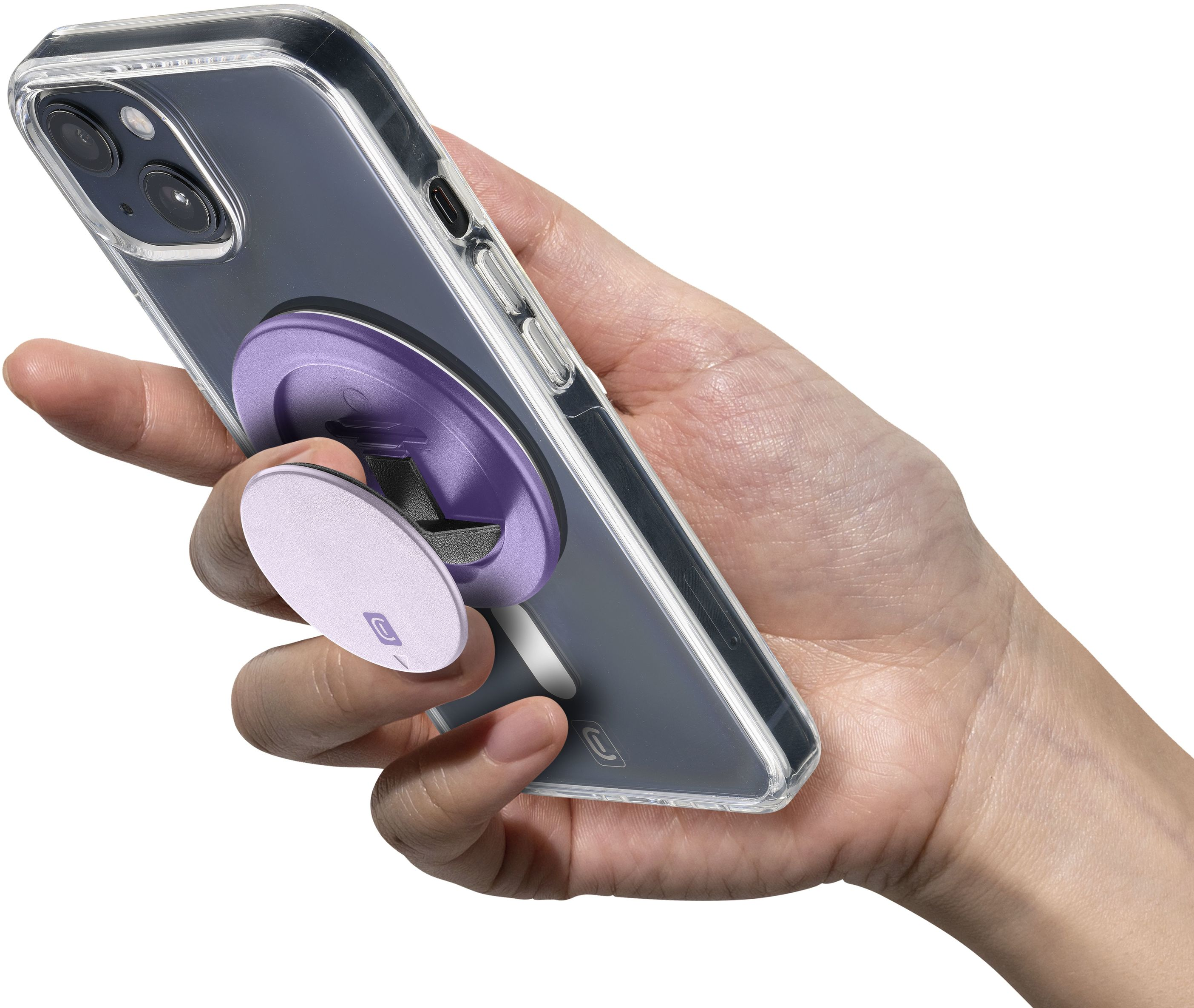CELLULARLINE Anneau support magnétique - Support magnétique (Mauve)