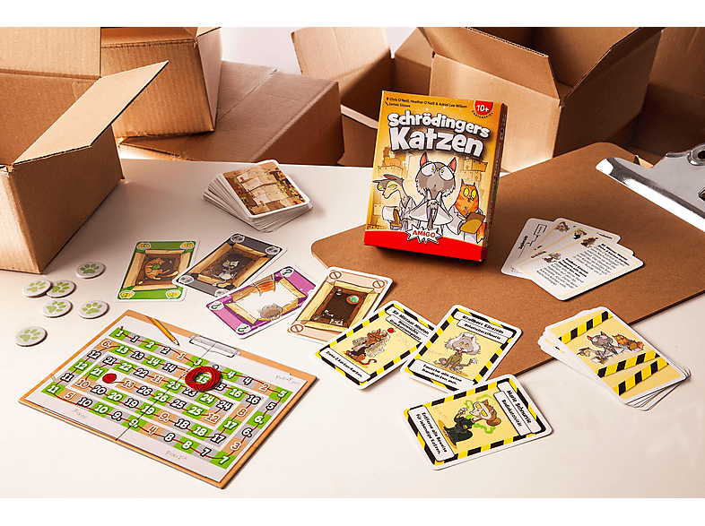 Thumbnail - AMIGO 02352 Schrödingers Katzen Kartenspiel Mehrfarbig