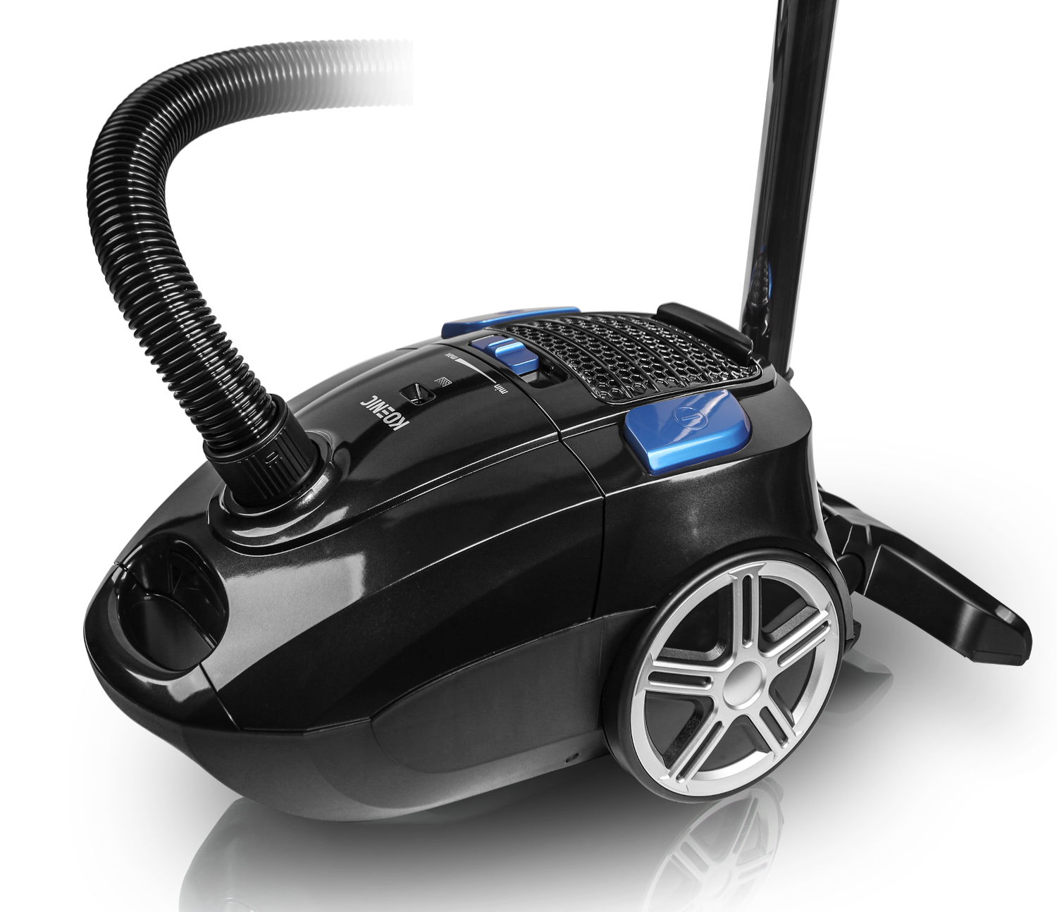 KOENIC KVC 7324 Porzsákos porszívó, 700W, fekete