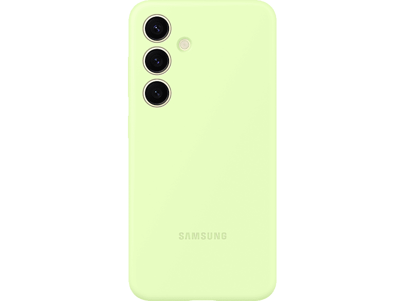 Funda móvil - Samsung, Para Galaxy S24 Plus, Silicona, Trasera, Verde