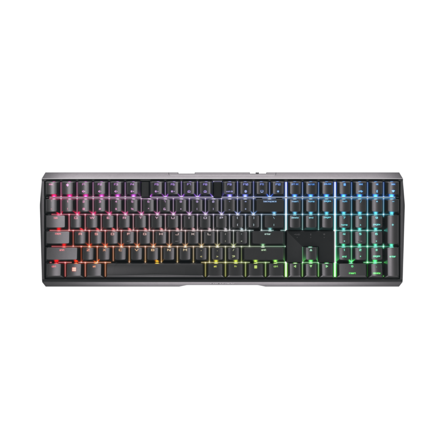 Cherry Mx 3.0s Draadloos Rgb Gamingtoetsenbord - Zwart