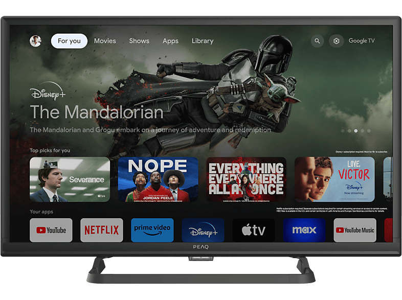 Peaq Ptv 24gh-5024c 24" Full Led Smart Hd-ready 400575 Hd Ready 60 Cm / 24 Inch